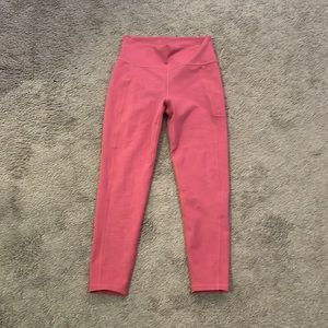 Sweaty Betty pink yoga pants